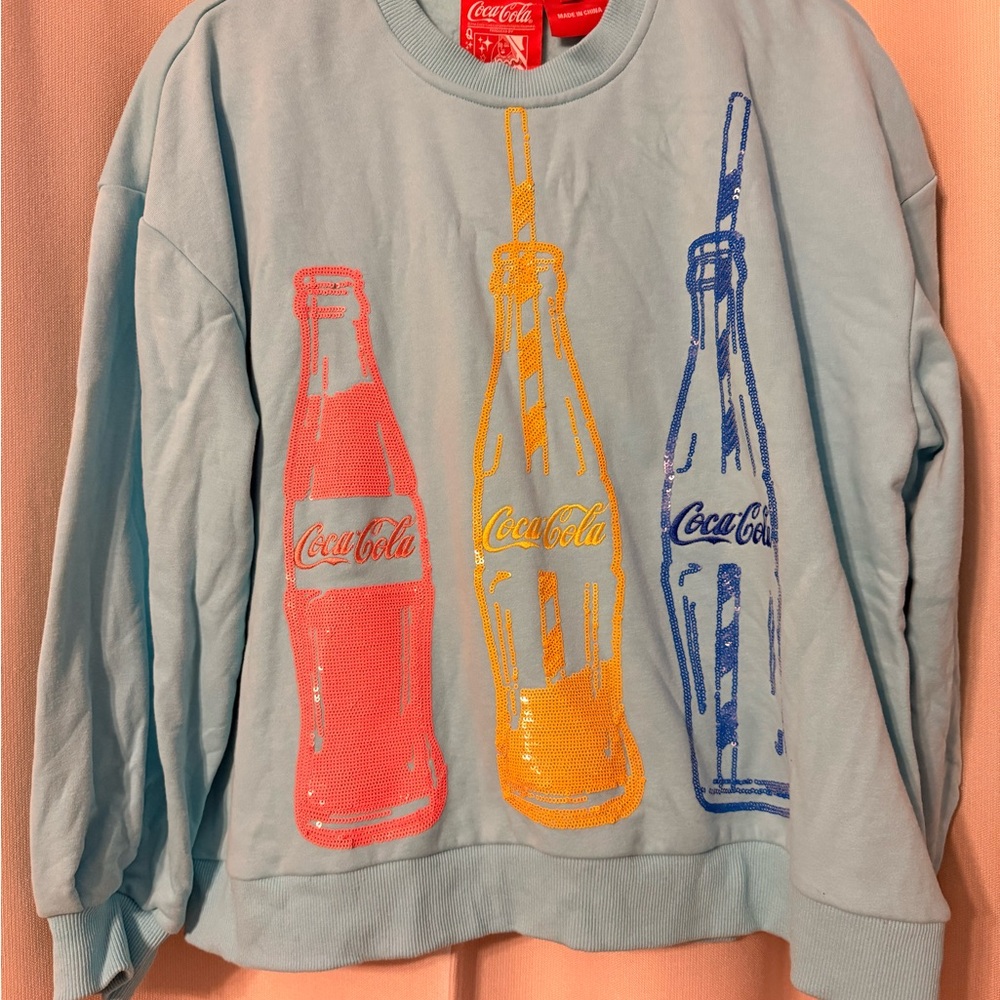 Queen of Sparkles Coke Sweatshirt